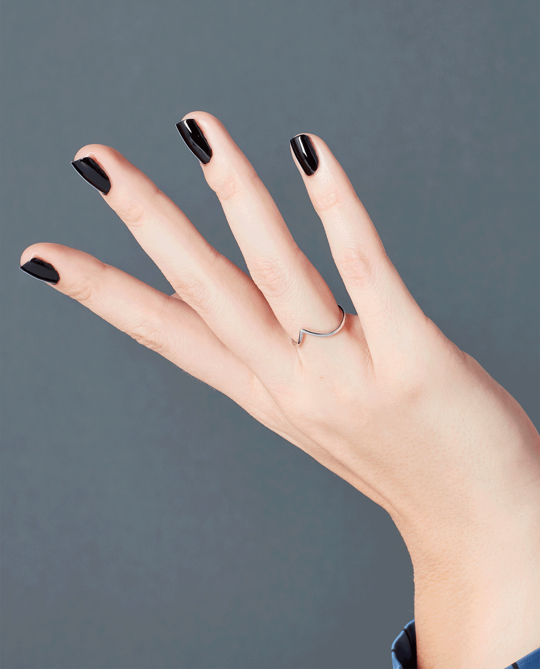 OPI Black Onyx Black Nail Polish GIF