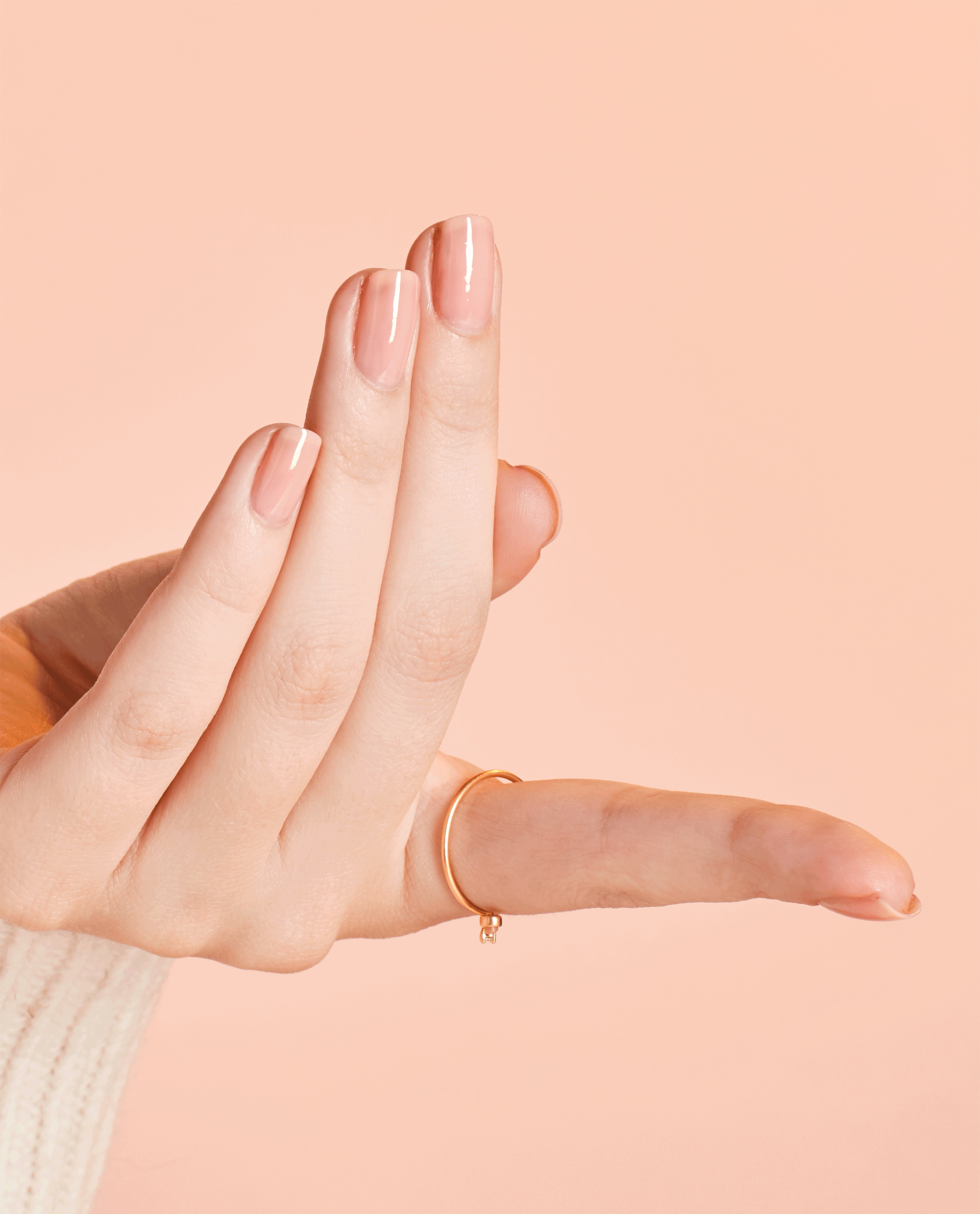 OPI Passion Pink Nail Polish GIF